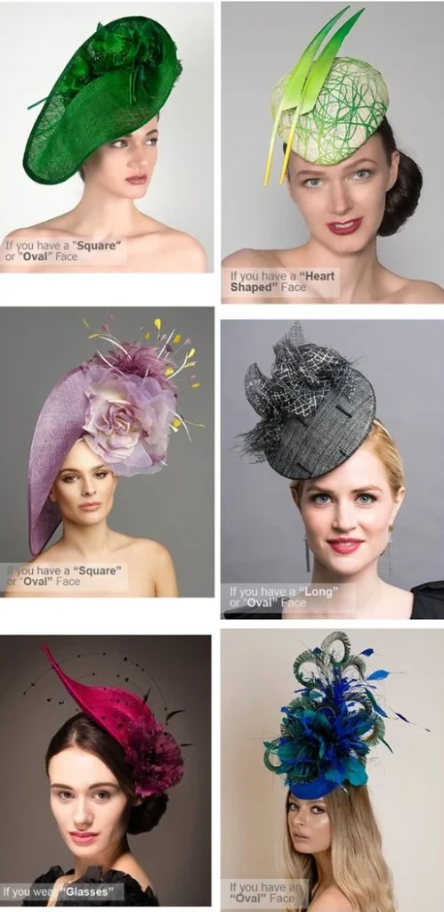 six beautiful girls wearing different types of panama hats
