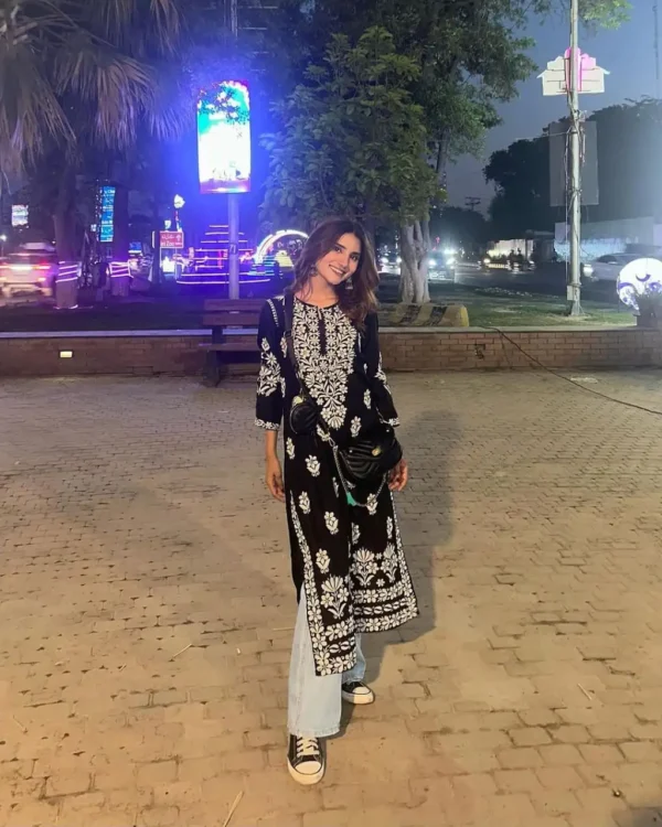 Indian Chikan Kari Kurti - 6